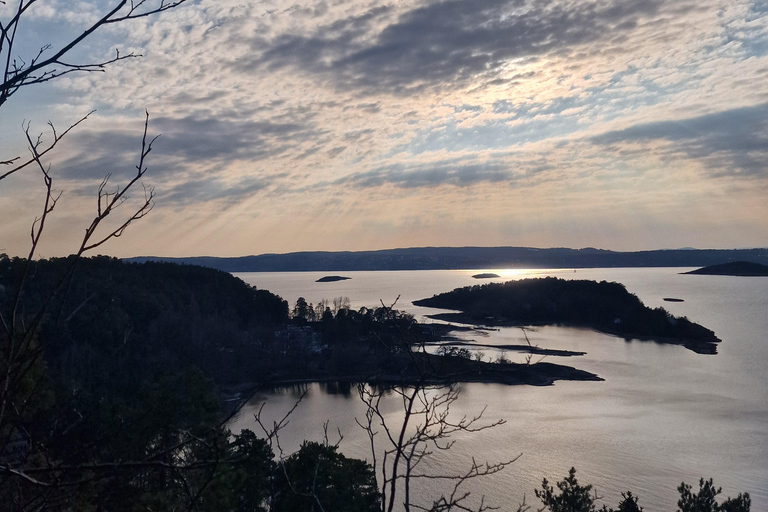 Oslo: Malmøya Guided Hike with Waffle & Salmon Tasting