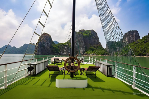 Ha Long Bay With Private Car & Private Luxury Crruise Ha Long Private Cruise & Private Car & Private Guide - 10h