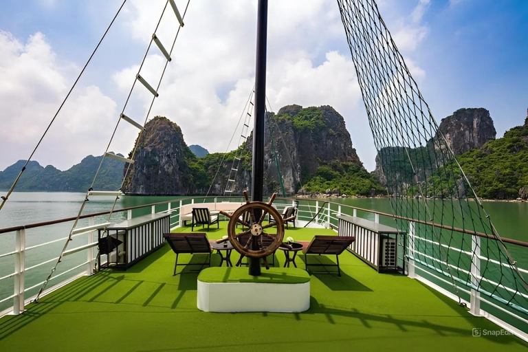 Ha Long Bay With Private Car & Private Luxury Crruise Ha Long Private Cruise & Private Car & Private Guide - 10h