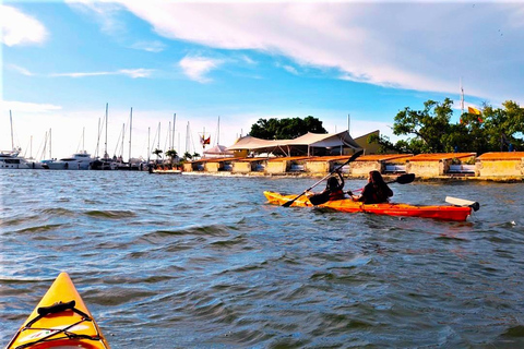 Cartagena: Kajaktur med guide och havsutsikt