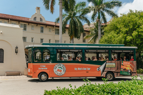 Key West: Old Town Trolley 12-Stop Hop-On Hop-Off Tour One Day Old Town Trolley Ticket