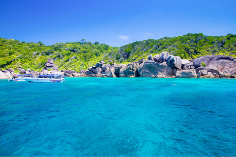 Phuket/Khaolak: Viagem de catamarã de alta velocidade às Ilhas Similan