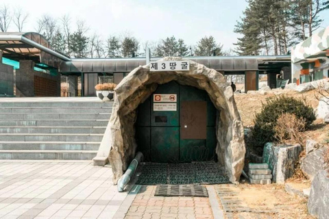 Seoul: DMZ Tour with Banpo Bridge Sunset & waterfall Café