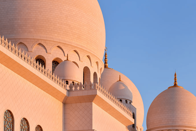 Abu Dhabi Tour Full Day - Grand Mosuqe, Louvre Museum & More Abu Dhabi Full Day Tour - Grand Mosuqe & More - German Guide