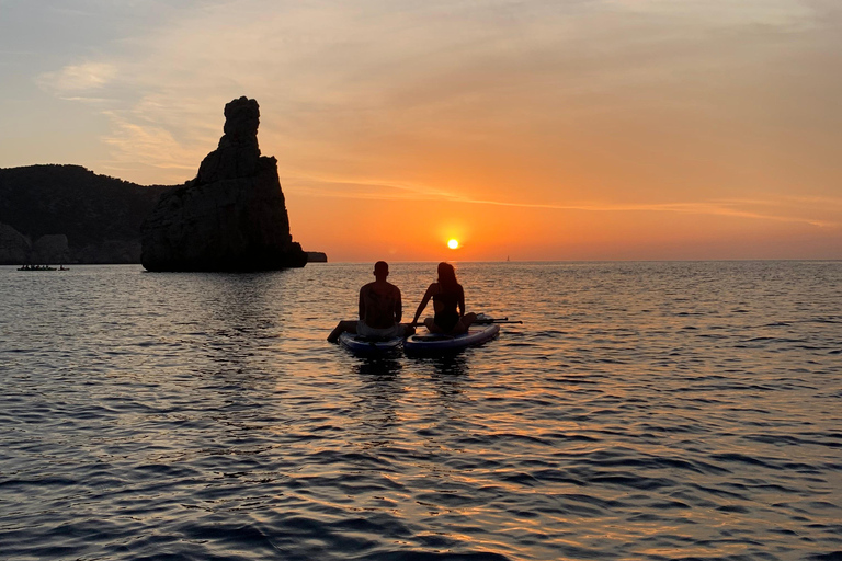 Ibiza: Paddle Board Zonsondergang Tour