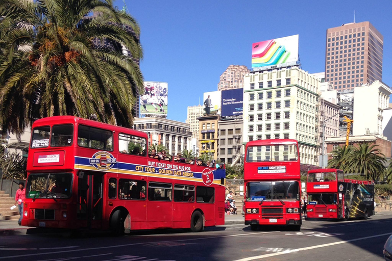 San Francisco: 2 Day Hop-On Hop-Off 20-Stop Deluxe Bus Tour