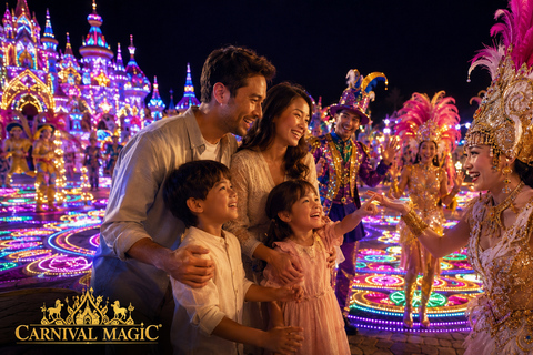 Khao Lak: Phuket Carnival Magic Show with Buffet & Transfer