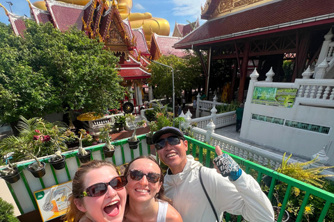 Bangkok: Hidden Gems Bike Tour to Street Food