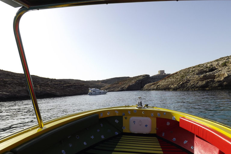 Blaue Lagune: Malta, Kristall-Lagune, Höhlen, privates SchnellbootMalta: Privates Schnellboot Comino ,Kristall / Blaue Lagune, Höhlen