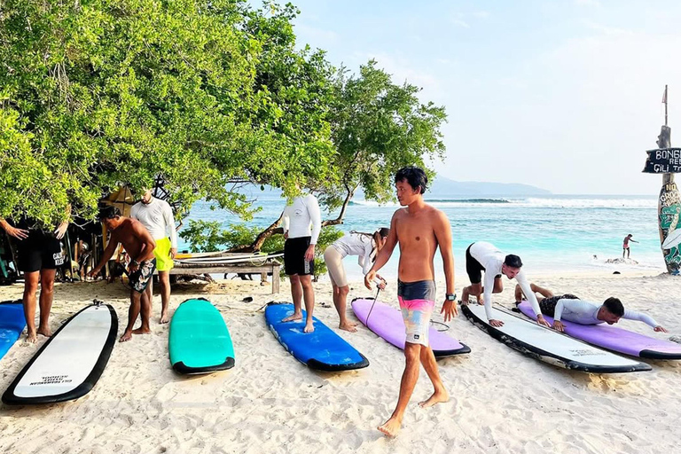 Gili Trawangan: Private Beginner & Intermediate Surf Lessons Surfboard Rental Only - Without Instructor