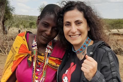 Nairobi: Maasai Dorp Dagtour met gratis ophaalservice vanaf je hotel