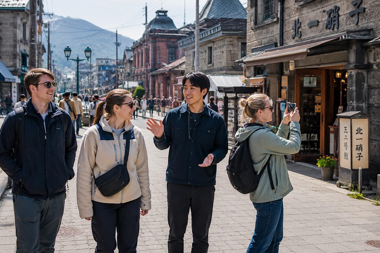 Sapporo: Otaru Canal Private Walking Tour with Photos