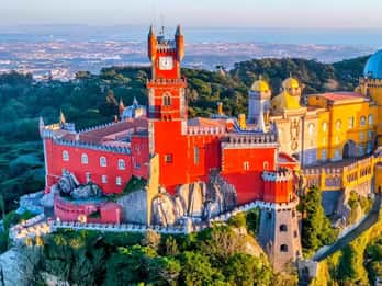 Lisbona: Tour del Palazzo Pena, Sintra, Cabo da Roca e Cascais