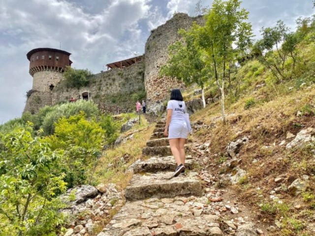 Visit From Tirana Hiking to Pellumbas cave and Petrela Castle in Durres, Albania