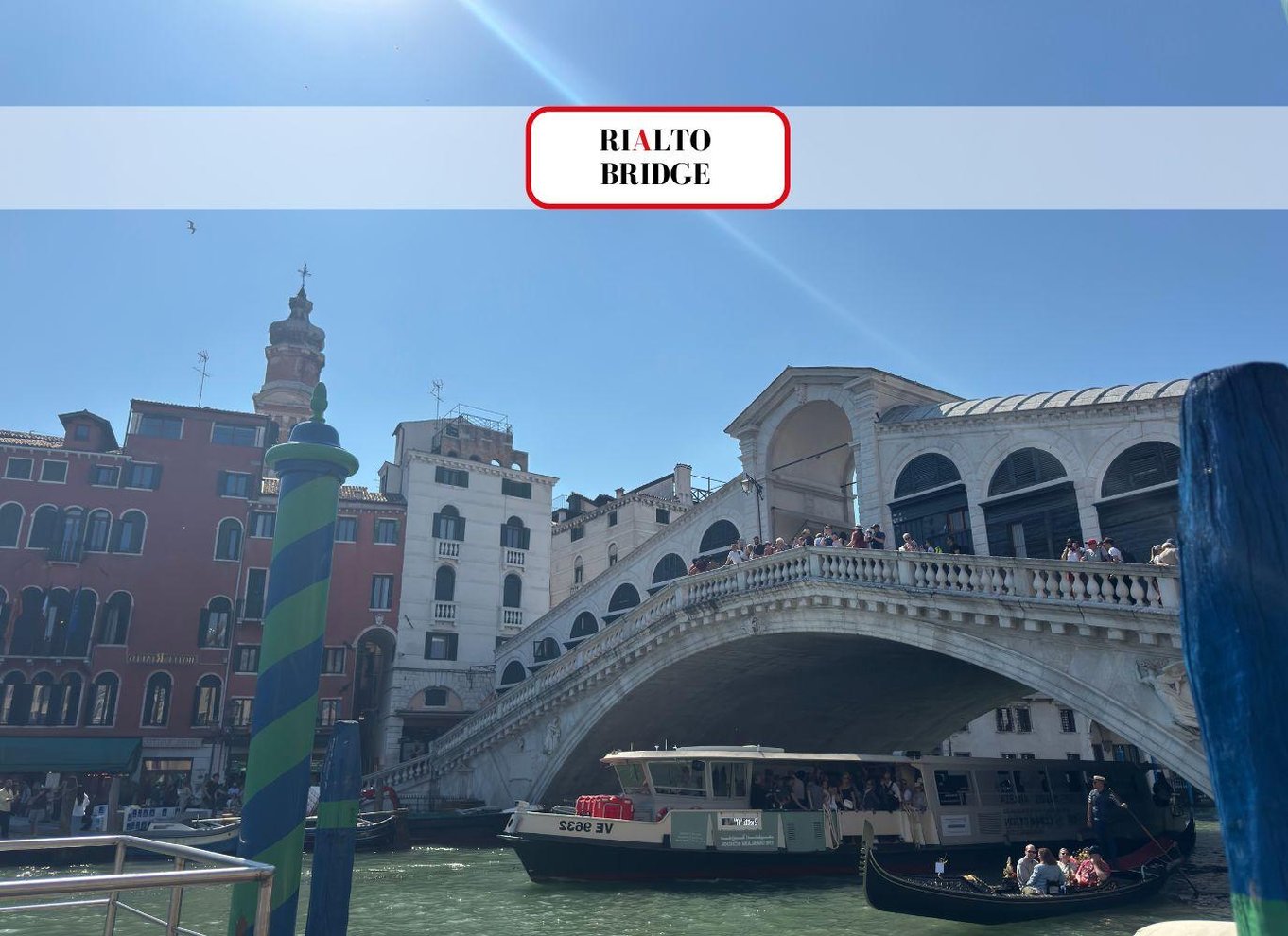 Venedig: Rialtobroen og usædvanlig byvandring i Venedig