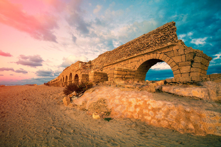 Caesarea, Haifa &amp; Akko Tour / Från Tel Aviv