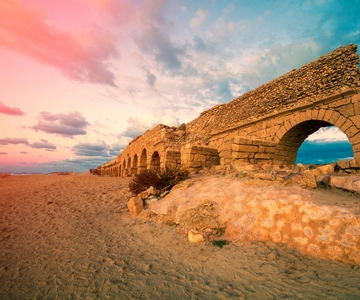 Caesarea, Haifa & Akko Tour / From Jerusalem