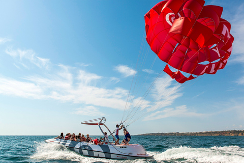 Albufeira : parachute ascensionnel pour 1, 2 ou 3 personnes