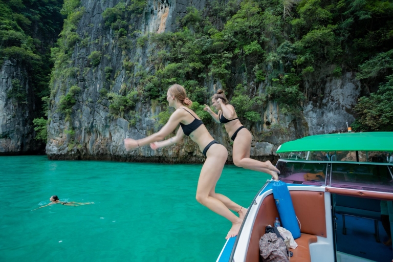 Phi Phi Island: Maya Bay Sunset & Plankton Speedboat Tour