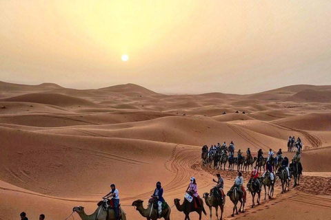 Marrakech: 3-Day Luxurious Desert Tour to Fes via Merzouga. Shared Tour: Standard Accommodation.