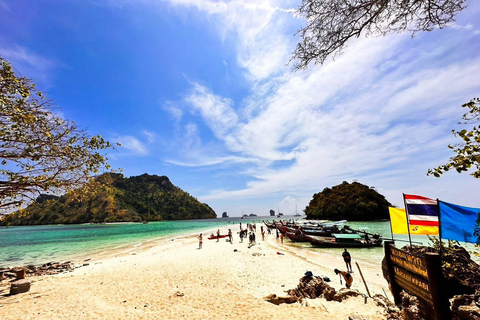 Krabi: Dagtrip 4 eilanden per Premium Longtail Boot met Lunch