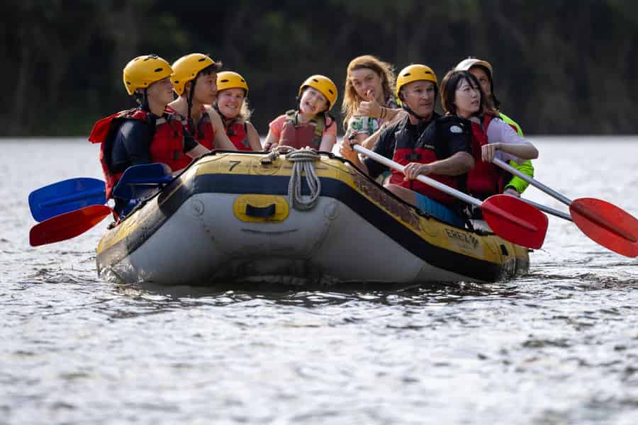 Barron Gorge: Halbtägiges Barron River Wildwasser-Rafting. Foto: GetYourGuide