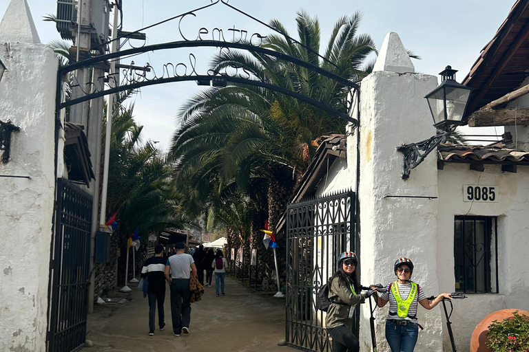 Andes Mountain Range on Electric Scooter, culture and nature