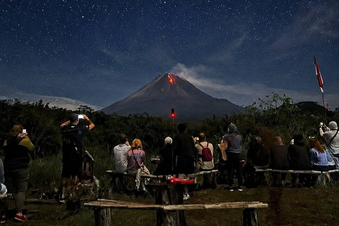 Mount Merapi Jeep Sunset & Lava Flow Night Tour with Pickup