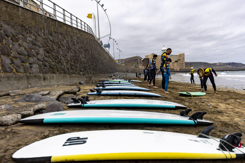 Surf lessons in Las Canteras Beach Private Surf Lessons