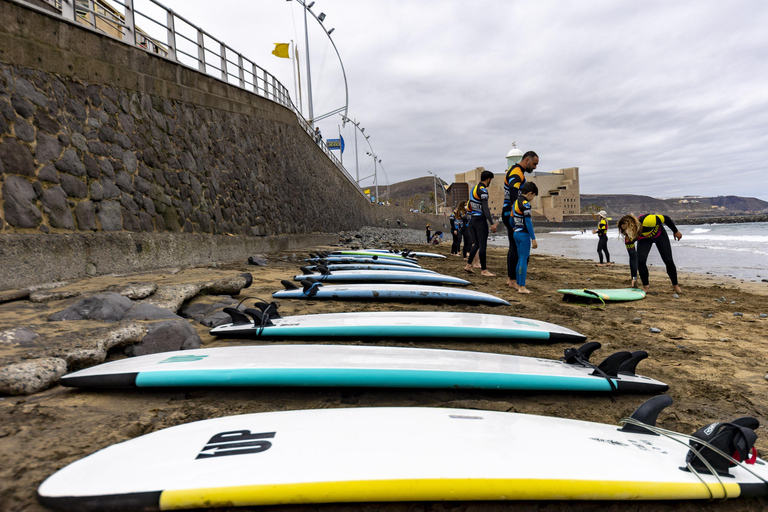 Surf lessons in Las Canteras Beach Private Surf Lessons