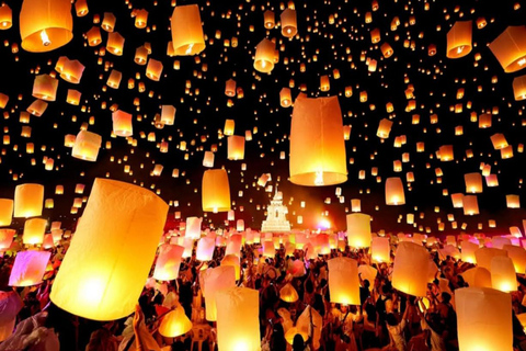 Chiang Mai Sky Lantern Festival Experience with Transfer