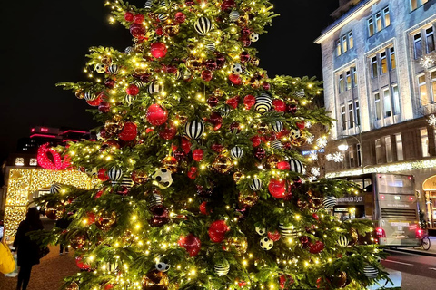 Tour du marché de Noël en lumière de Berlin avec vin chaud gratuit (2,5 heures)