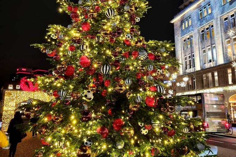 Tour du marché de Noël en lumière de Berlin avec vin chaud gratuit (2,5 heures)