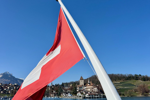 Private 3-Hour Lake Thun Cruise – An Experience with Refreshments