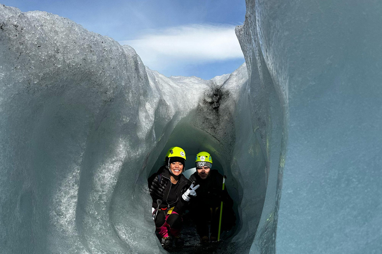 RVK : Randonnée sur le glacier, cascades de la côte sud et plage de sable noir