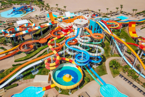 Makadi Water World Entry Ticket Including SoftDrinks, Snacks