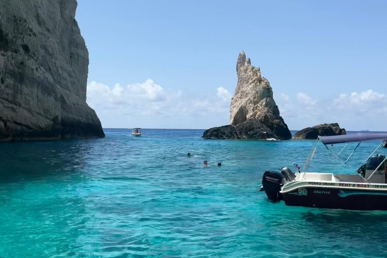 Zakynthos: Rent a boat and be your own Captain for the day
