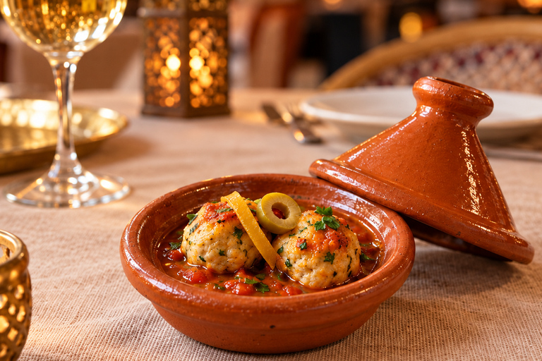 Agadir: Moroccan Wine Tasting Experience with Gourmet Bites Wine tasting and Moroccan food tasting, Gnawa music, with transportation