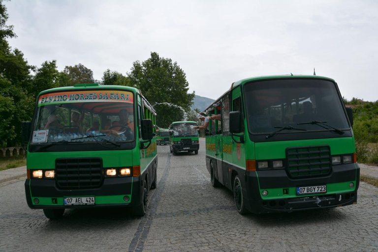 Green Canyon by Cabrio Bus w/ Boat Tour & Lunch from Alanya