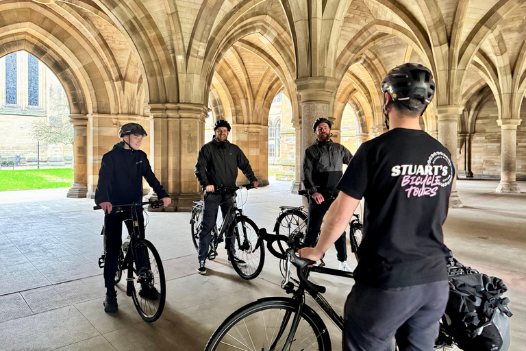 Glasgow: The Essential Glasgow Bike & E Bike Tour E Bike Option