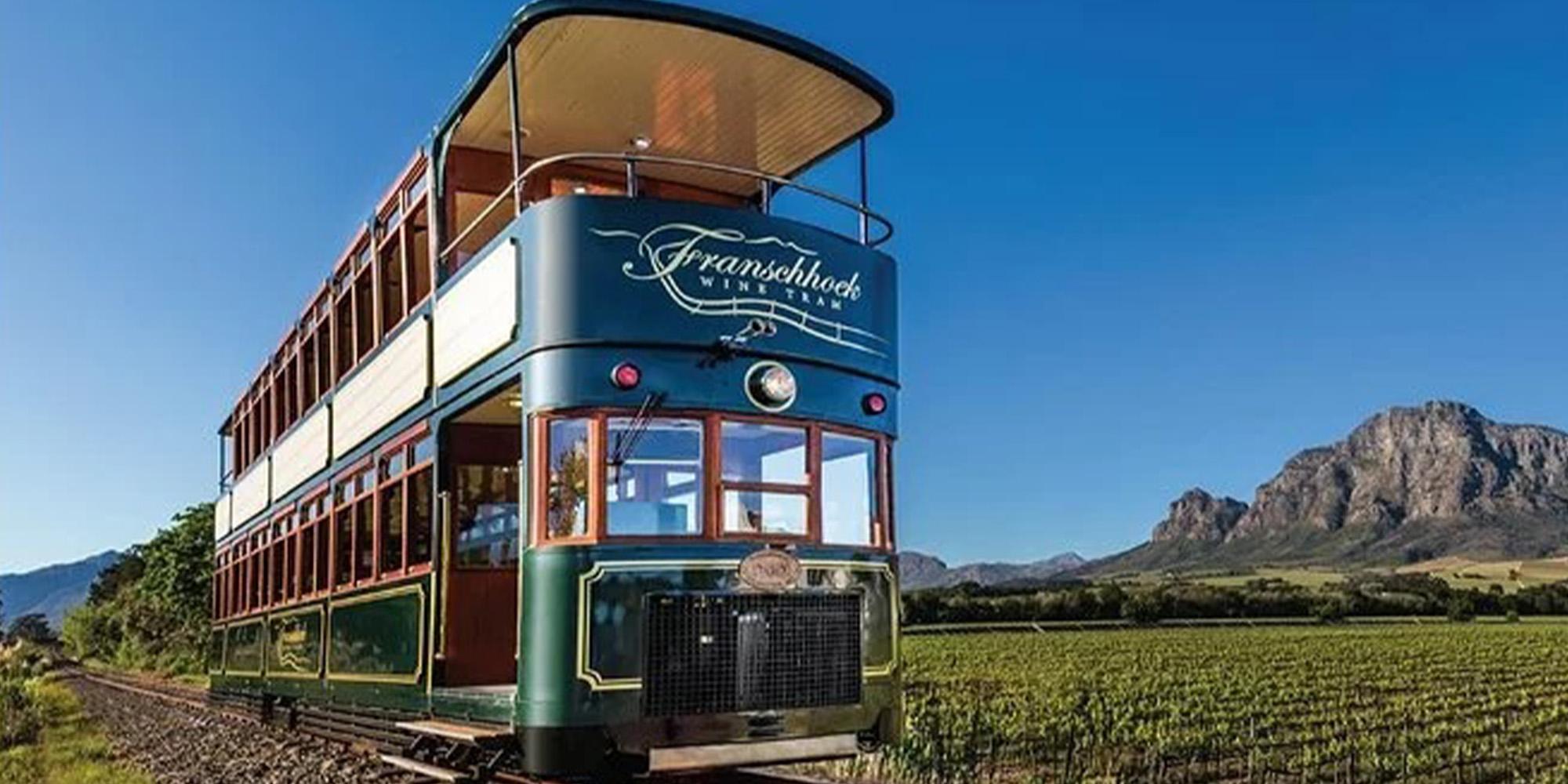 Ganztägige Franschhoek-Straßenbahn-Weintour ab Kapstadt