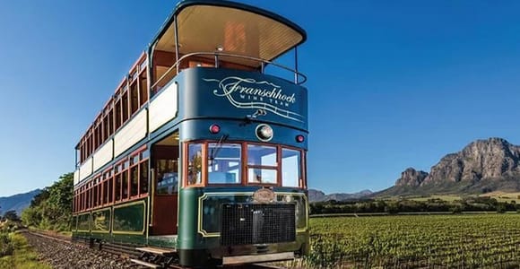 Ganztägige Franschhoek-Straßenbahn-Weintour ab Kapstadt