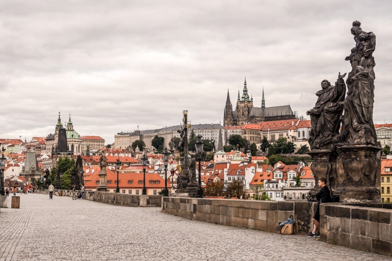 Prague: château, musée national et vieil hôtel de ville