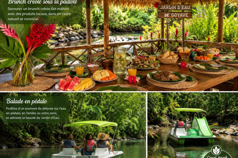 Tropical getaway at the Jardin d'O: Guided visit, Creole brunch, canoeing & massage Tropical getaway at the Jardin d'O Guided visit Creole brunch Canoe & massage