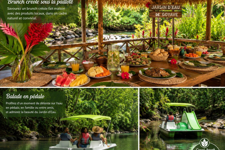 Tropical getaway at the Jardin d'O: Guided visit, Creole brunch, canoeing & massage Tropical getaway at the Jardin d'O Guided visit Creole brunch Canoe & massage