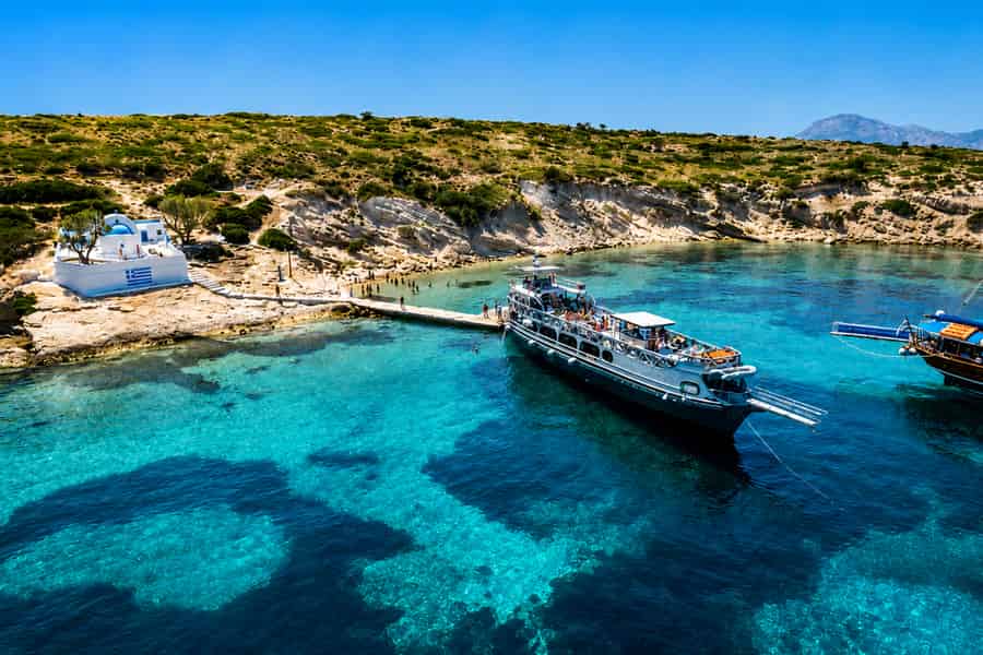 Kos Pearl: Premium-Bootstour mit Barbecue & Schwimmpausen. Foto: GetYourGuide Kos Pearl: Premium-Bootstour mit Barbecue & Schwimmpausen. Foto: GetYourGuide