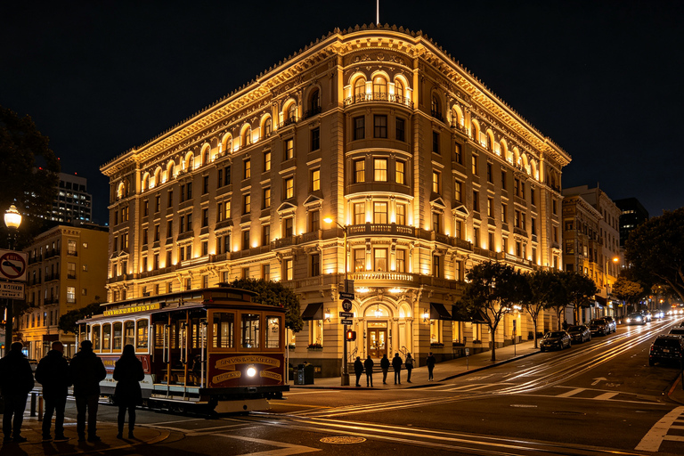 San Francisco Cable Car Night: Hills, Lights & City Stories