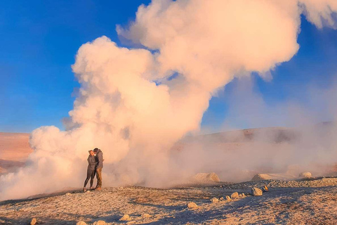 Von San Pedro de Atacama: 3-tägige Tour durch die Uyuni Salt Flats