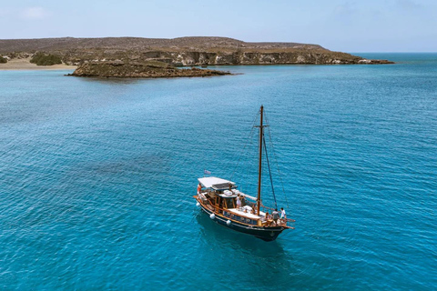 Au départ de Makrigialos : croisière sur l'île de Koufonissi - déjeuner inclusAu départ de Makrigialos : croisière autour de l'île de Koufonissi, déjeuner inclus