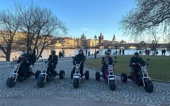 Königliches Prag Trike Tour ( 4 Stunden ) Live Guided